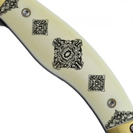 Fejesgörbe - Magyar népi tarsoly motívum