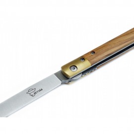 Betyár Szalonnázó bicska – 107 mm S44002 acélpenge, olajfa markolat, 82 g könnyű súly